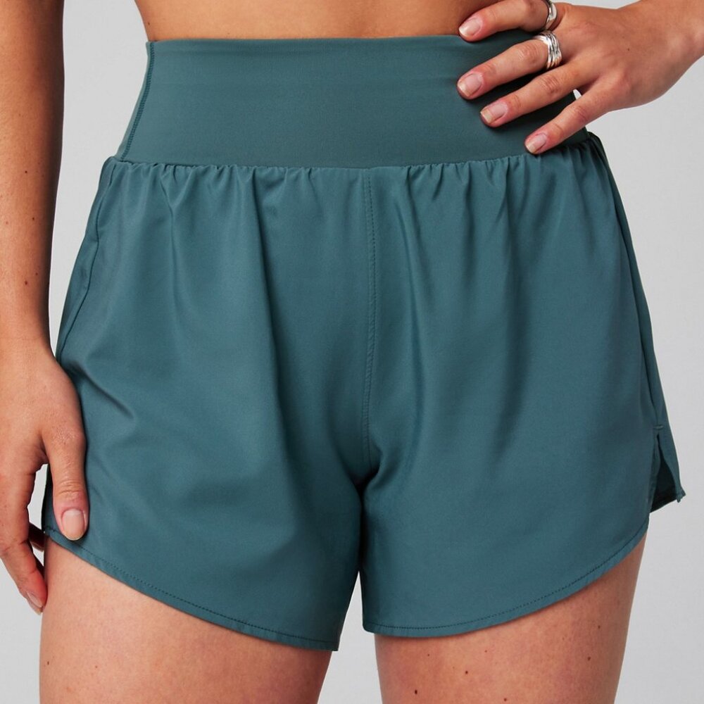 Fabletics Sun Chaser Short 4.5” in color Storm Slate size medium